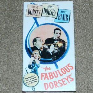 The Fabulous Dorseys VHS Tommy Dorsey Jimmy Dorsey Mr. Trombone Mr. Sax
